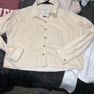 Corduroy button up